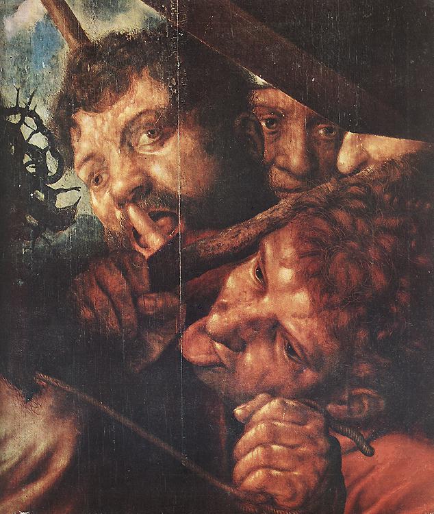 HEMESSEN, Jan Sanders van Christ Carrying the Cross (detail